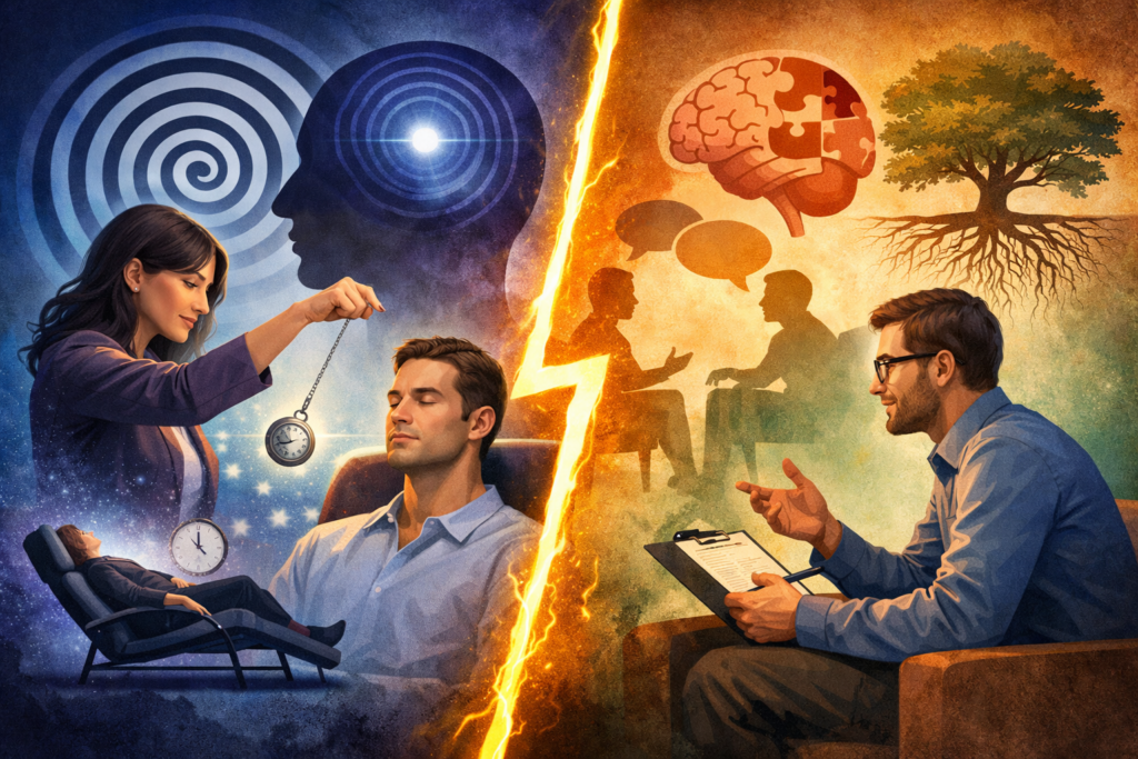 Hypnosis Vs Counselling Differences: What Each Approach Does Best