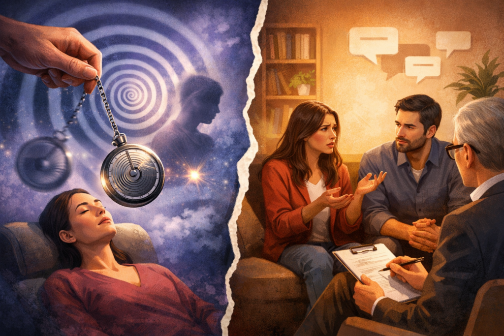 Hypnosis Vs Counselling Differences: How to Choose the Right Support for Lasting Change