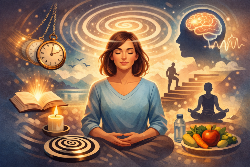 Self Hypnosis Techniques for Beginners: a Practical Guide to Calm, Focus, and Better Habits
